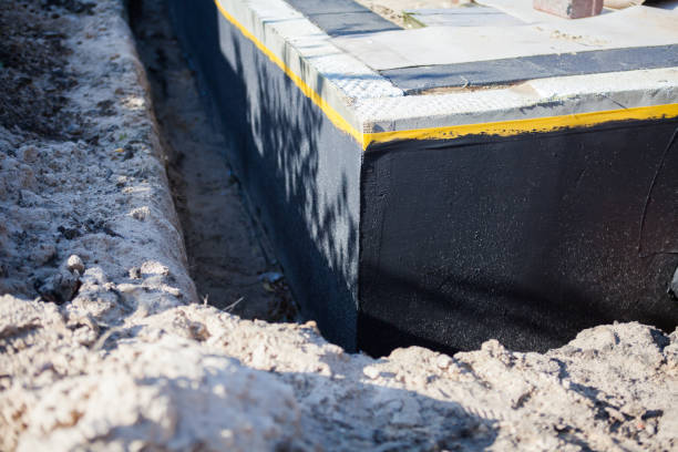 Professional Crawl Space Encapsulation technician working in Hooven, OH